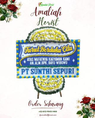 Papan Bunga Duka di Hoya