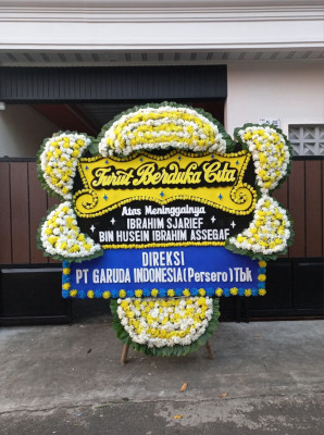 Papan Bunga Duka di Hoya